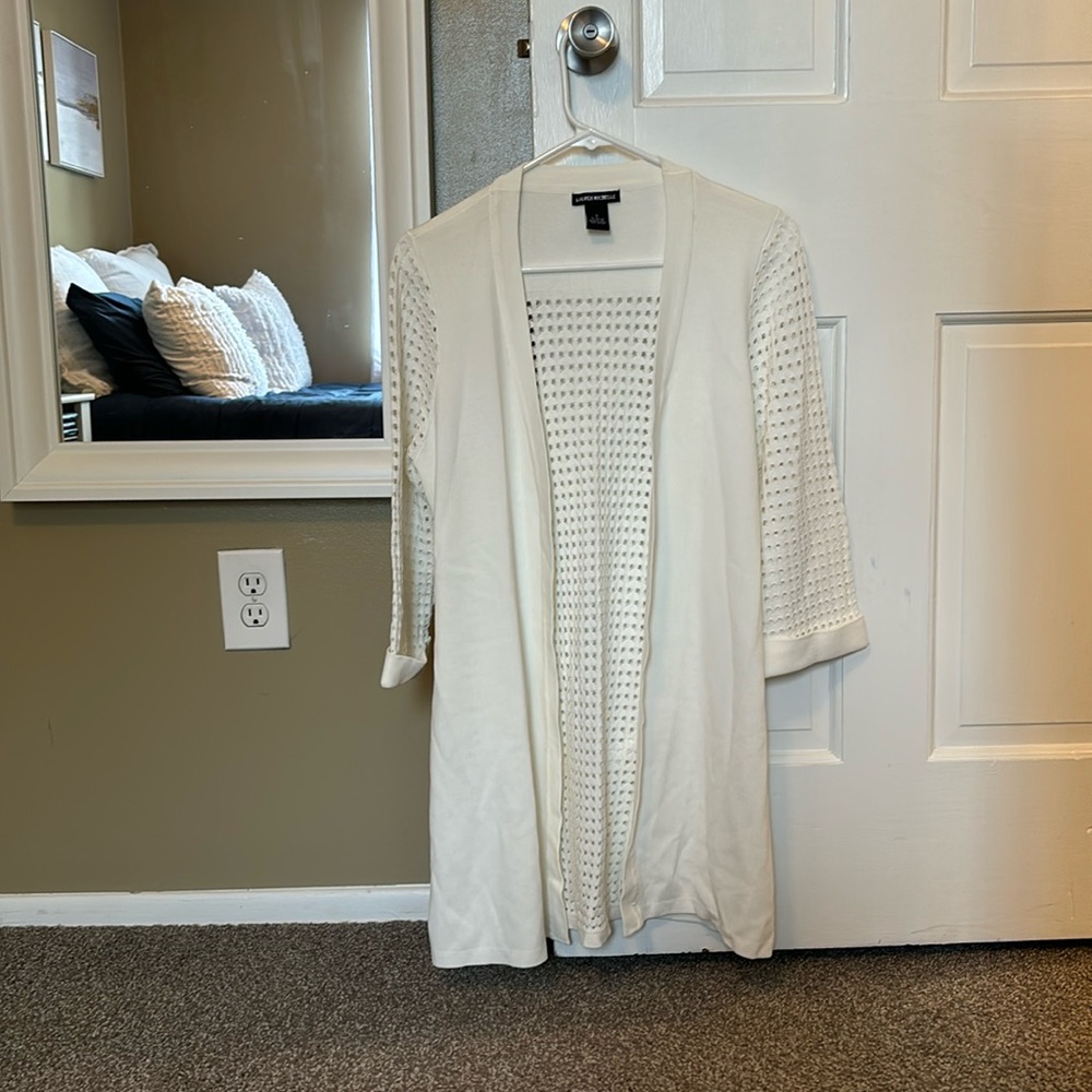 Lauren Michelle Open Sweater Size Small